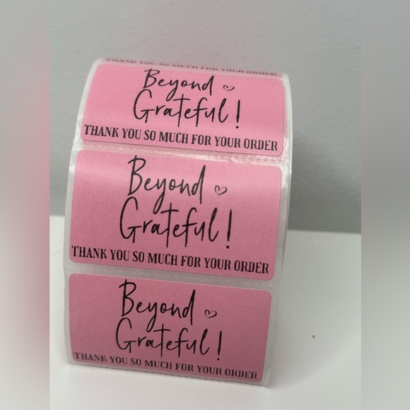 Thank You Stickers for Poshmark 2" | shipping supplies 100 pcs - Picture 10 of 13